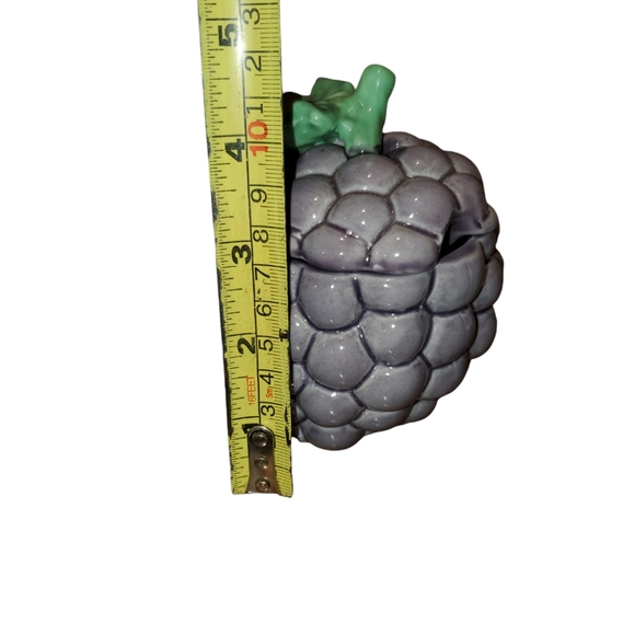 Vintage Purple grape sugar dish - Picture 3 of 3